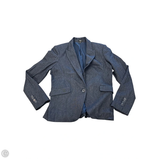 Blazer By Express In Blue Denim, Size: M