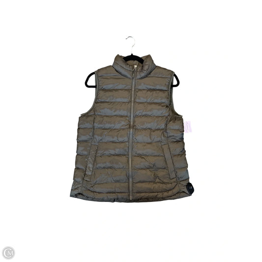 Vest Puffer & Quilted By Clothes Mentor In Green, Size: M