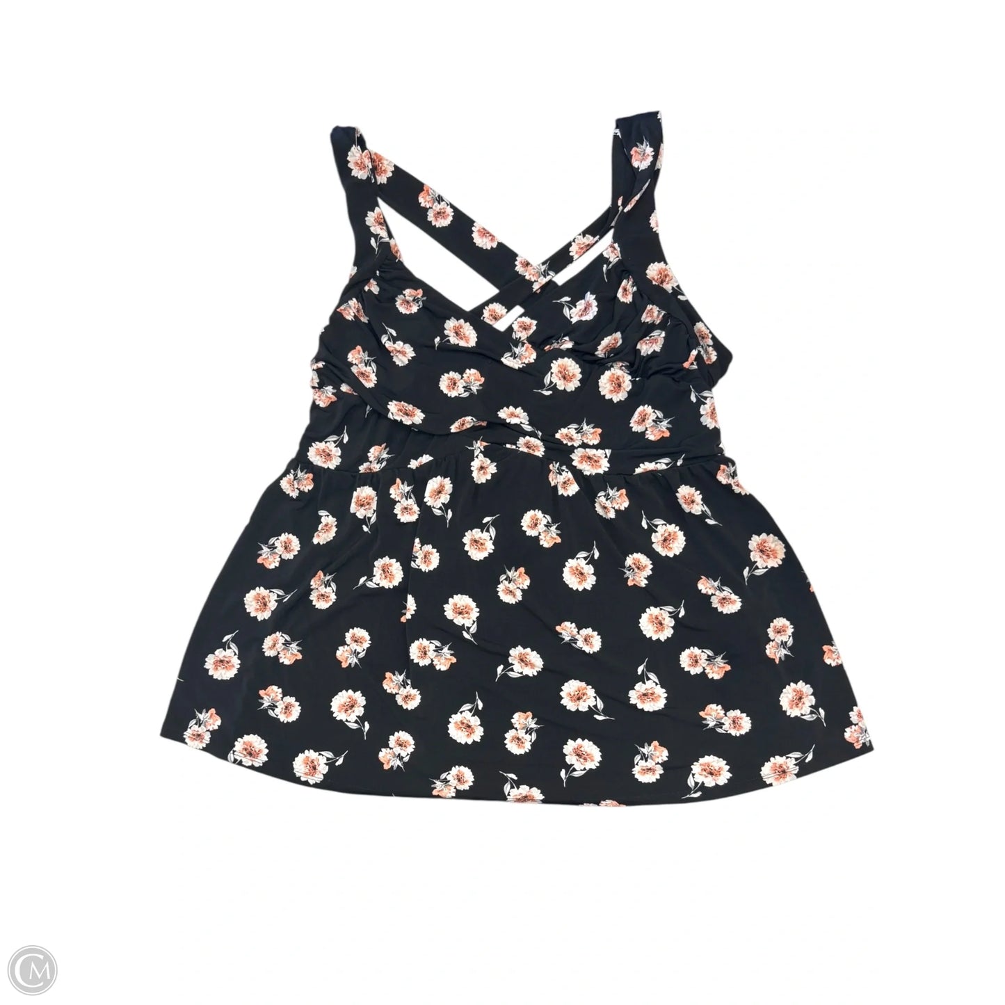 Top Sleeveless By Torrid In Black, Size: 3x