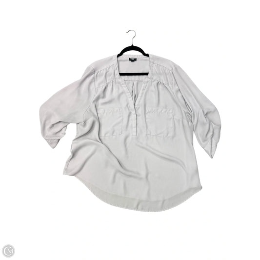 Top Long Sleeve By Torrid In Purple, Size: 3x