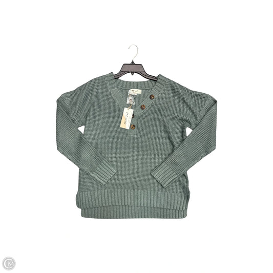 Sweater By Clothes Mentor In Green, Size: M