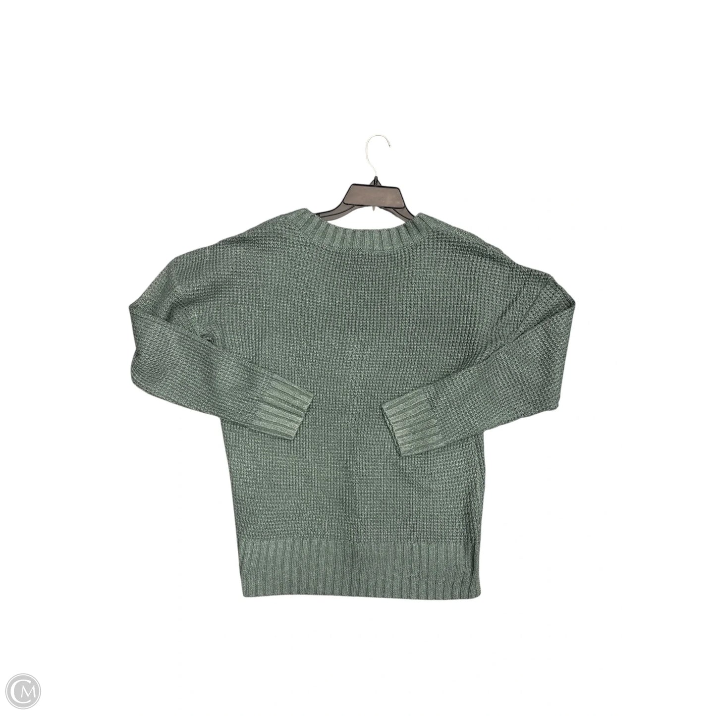 Sweater By Clothes Mentor In Green, Size: M