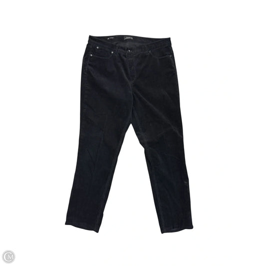 Pants Corduroy By Talbots In Black, Size: 14