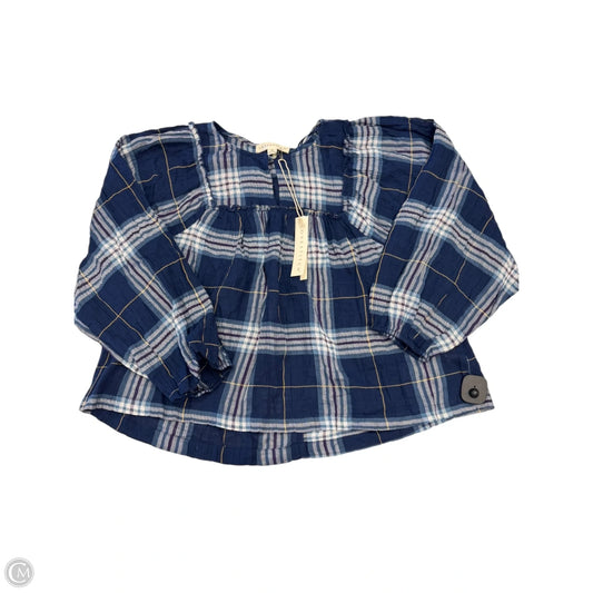 Top 3/4 Sleeve By Lovestitch In Navy, Size: M