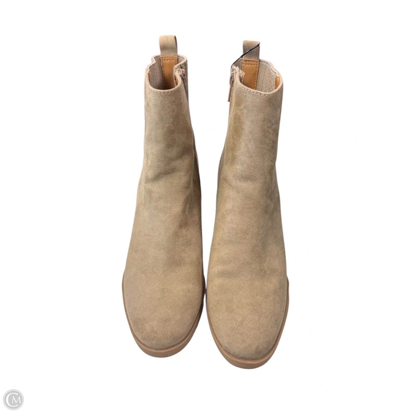 Boots Ankle Heels By Universal Thread In Brown, Size: 8