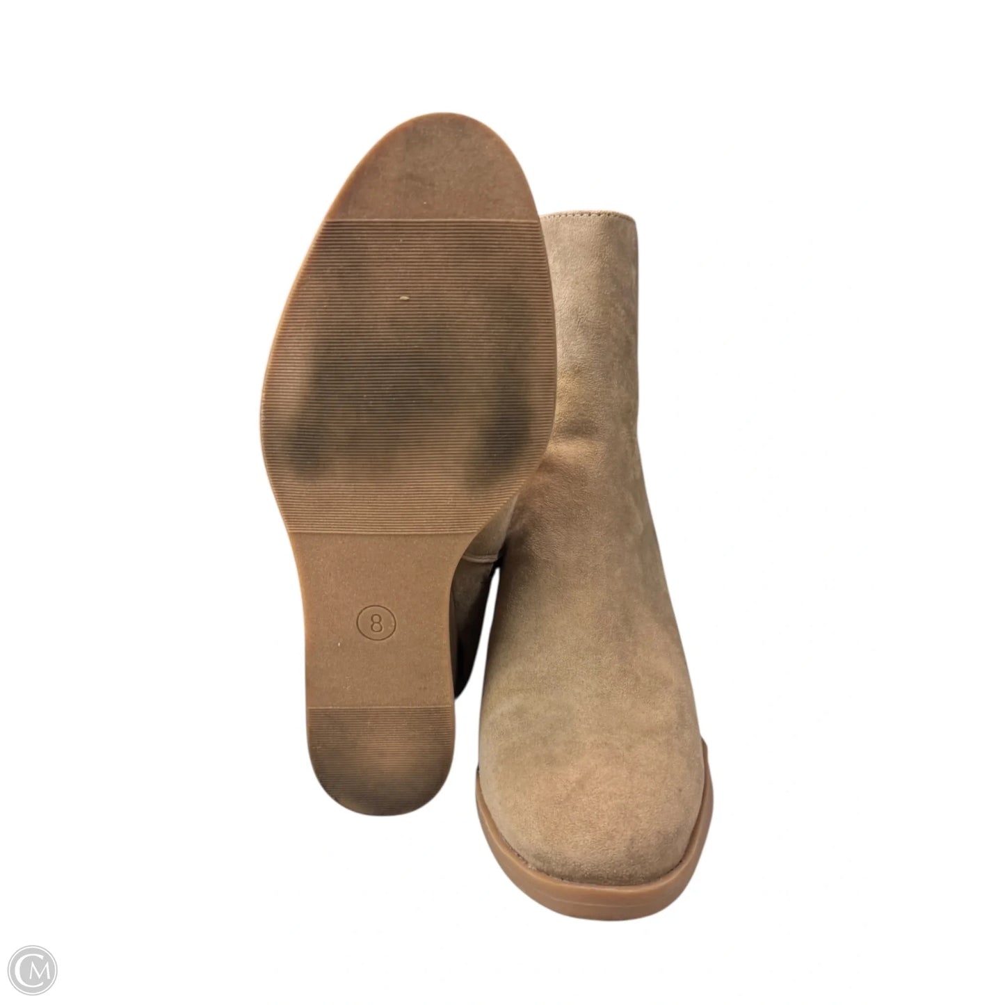 Boots Ankle Heels By Universal Thread In Brown, Size: 8