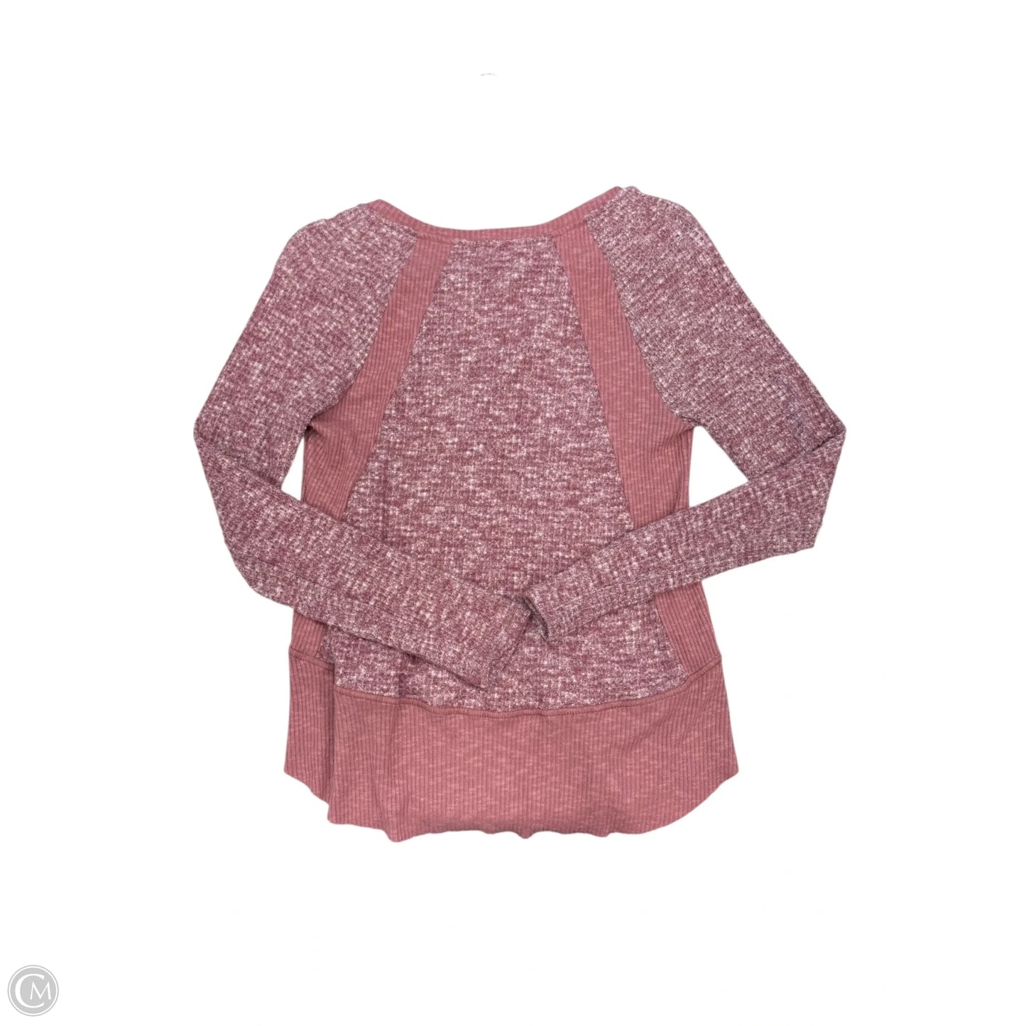 Top Long Sleeve By Eri + Ali In Pink, Size: M