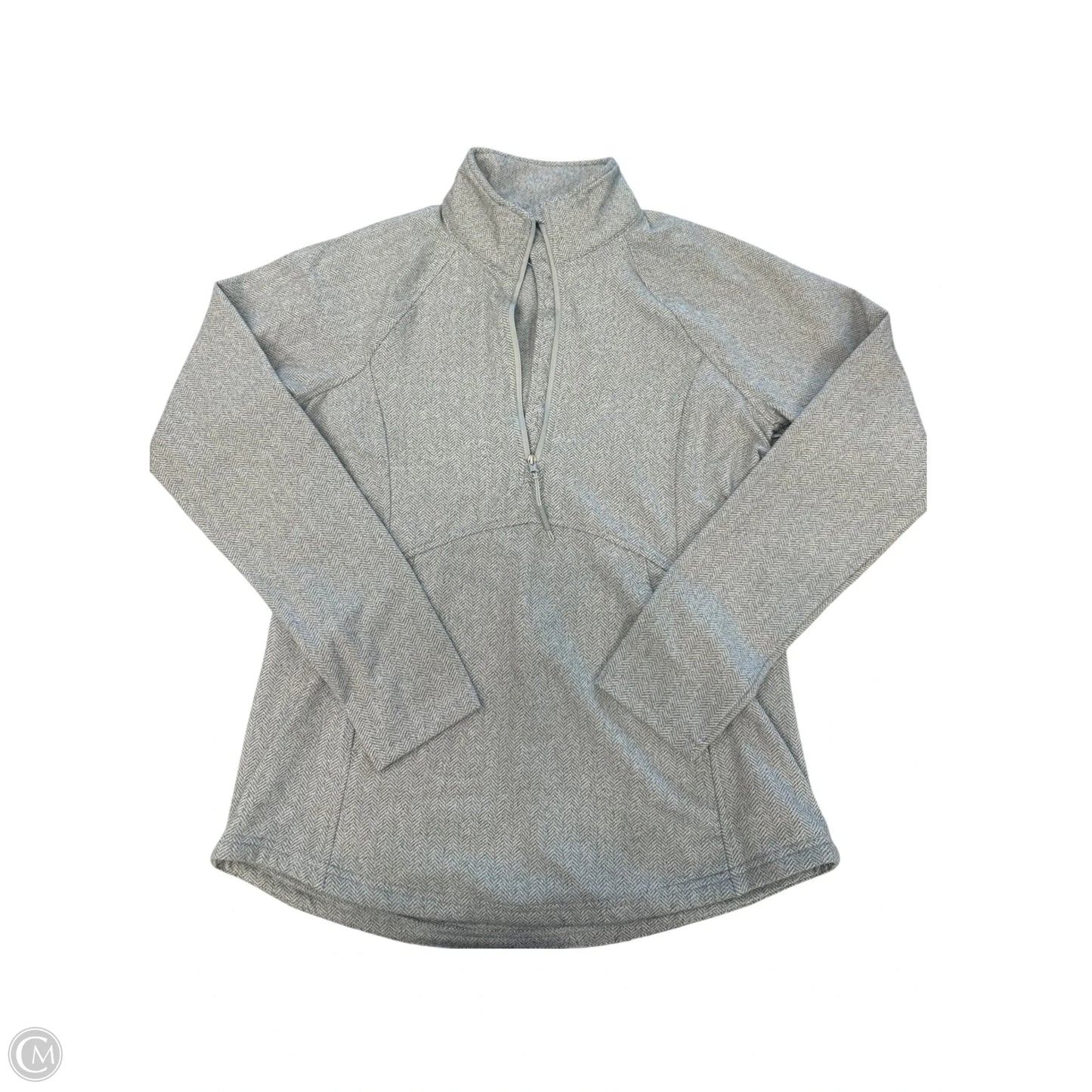 Sweatshirt Collar By Kyodan In Grey, Size: M