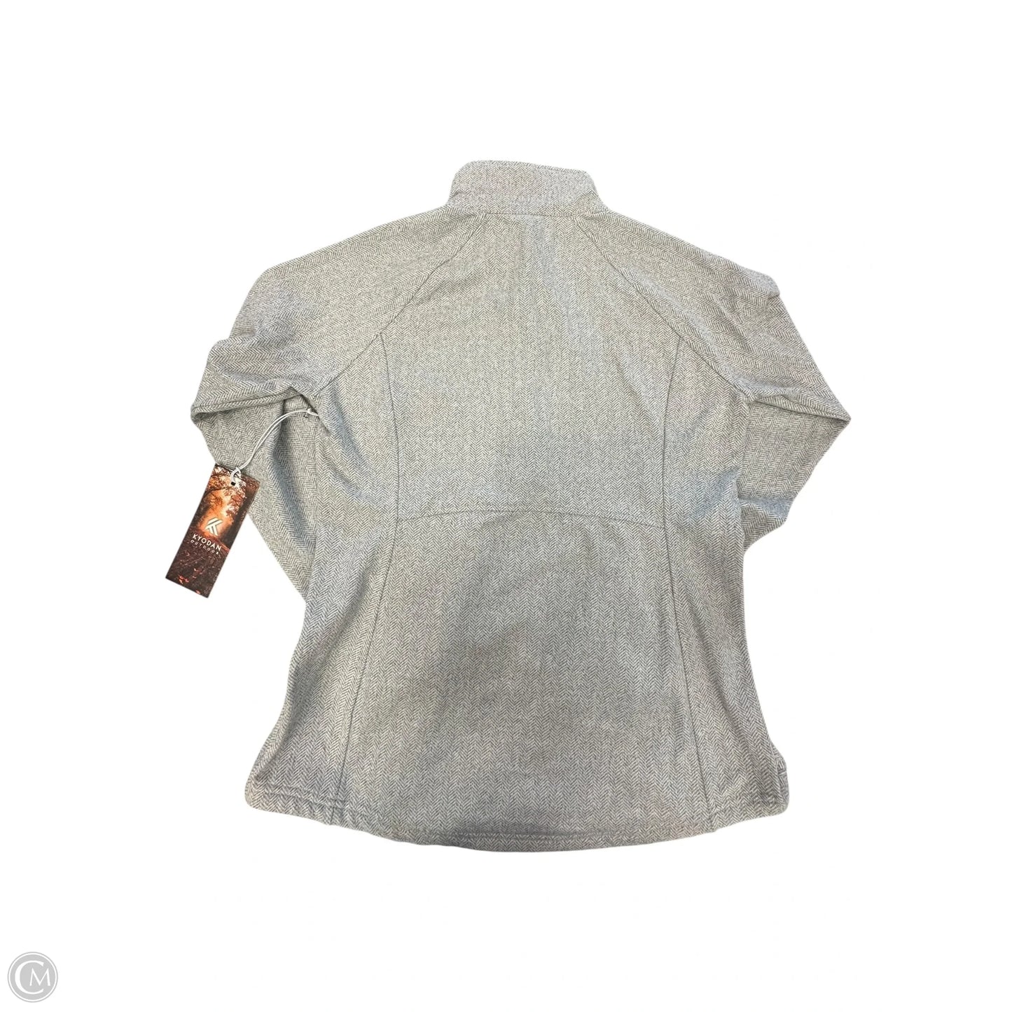 Sweatshirt Collar By Kyodan In Grey, Size: M