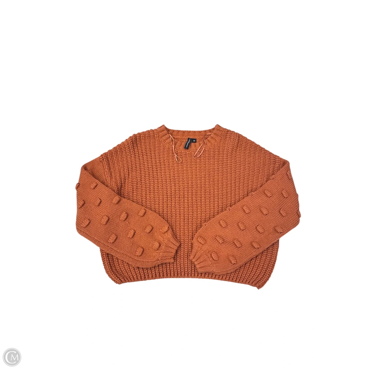 Sweater By Clothes Mentor In Bronze, Size: Xs