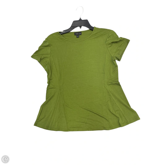 Top Short Sleeve By J. Jill In Green, Size: S