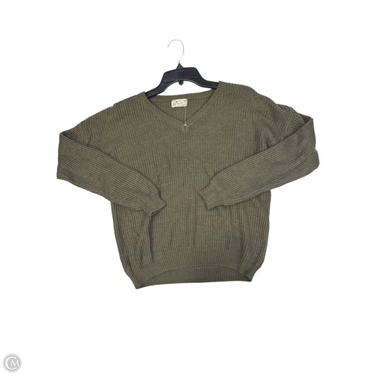 Sweater By Poof In Green, Size: L