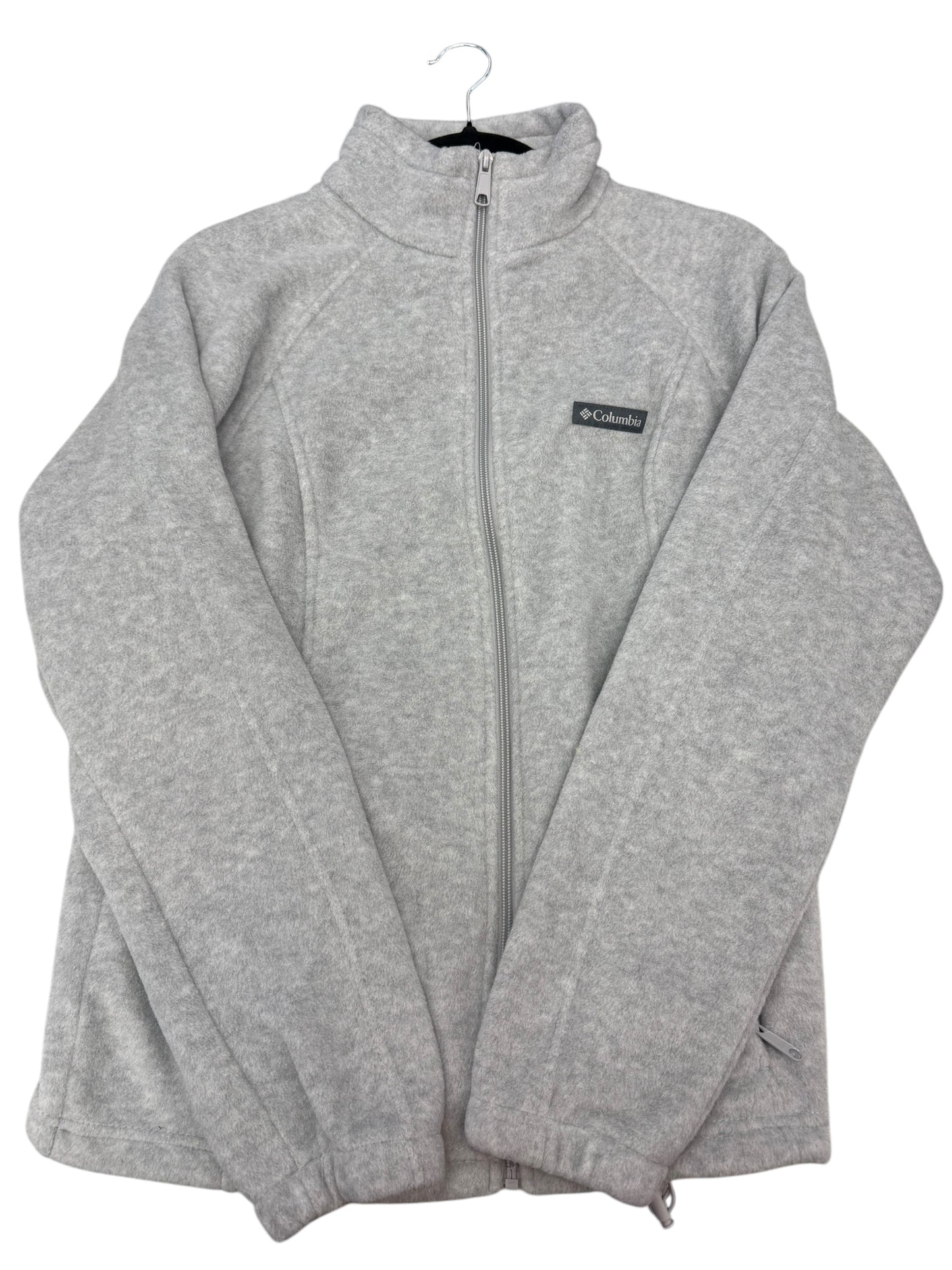 Jacket Fleece By Columbia In Grey, Size: L