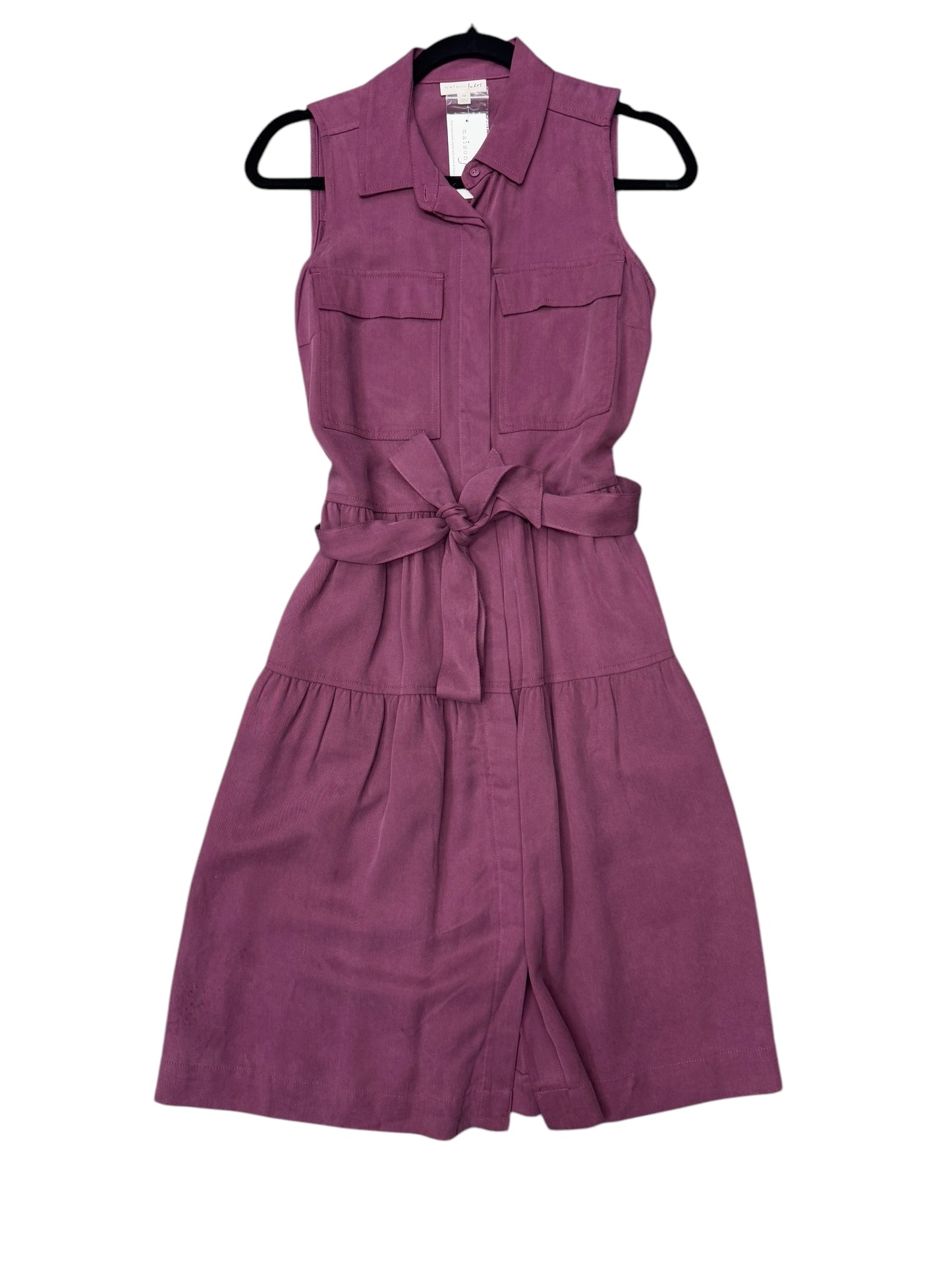 Dress Casual Midi By Maison Jules In Maroon, Size: 6