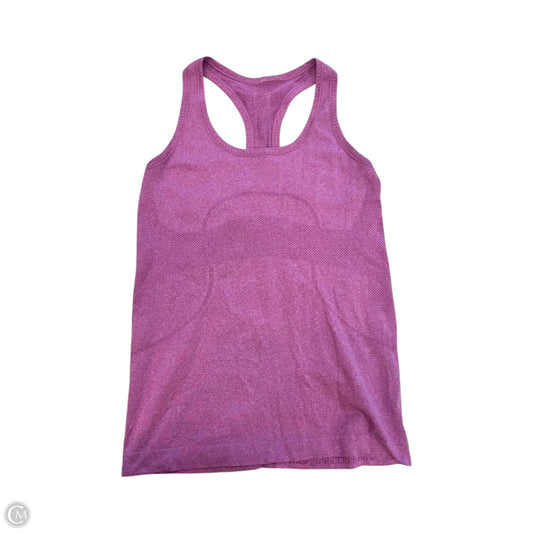 Athletic Tank Top By Lululemon In Purple, Size: M