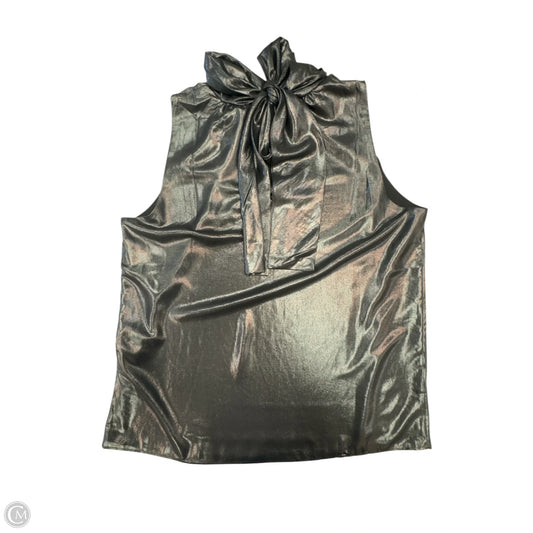Top Sleeveless By White House Black Market In Silver, Size: S