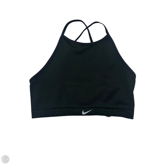 Athletic Bra By Nike In Black, Size: L