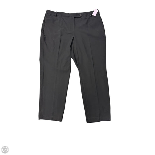 Pants Dress By Calvin Klein In Black, Size: 18