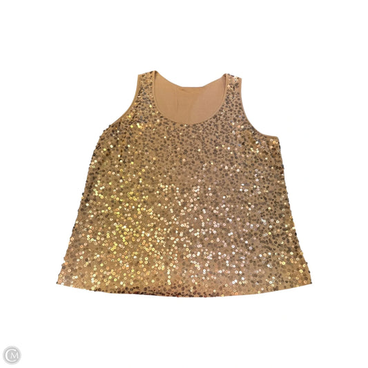 Tank Top By Apt 9 In Beige, Size: 1x