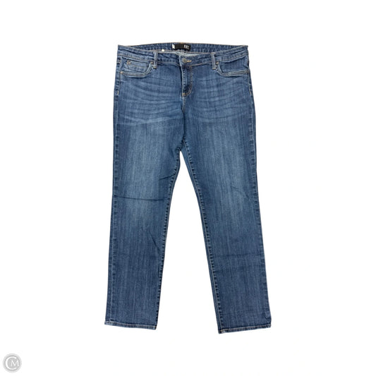 Jeans Skinny By Kut In Blue Denim, Size: 16