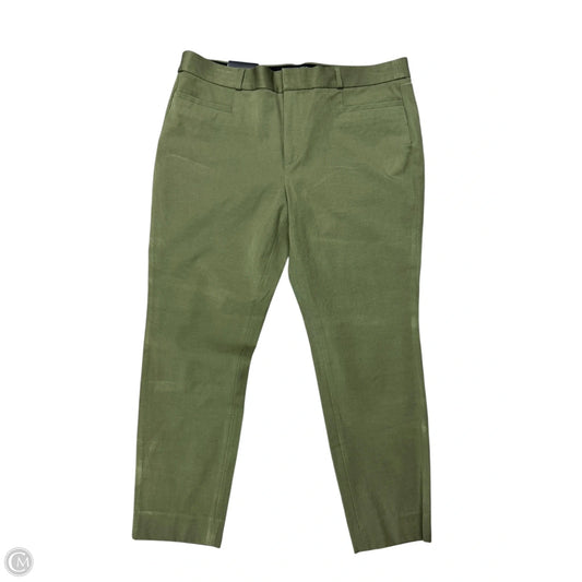 Pants Dress By Banana Republic In Green, Size: 14