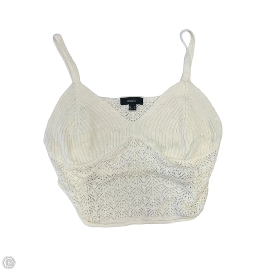 Tank Top By Forever 21 In Cream, Size: 3x