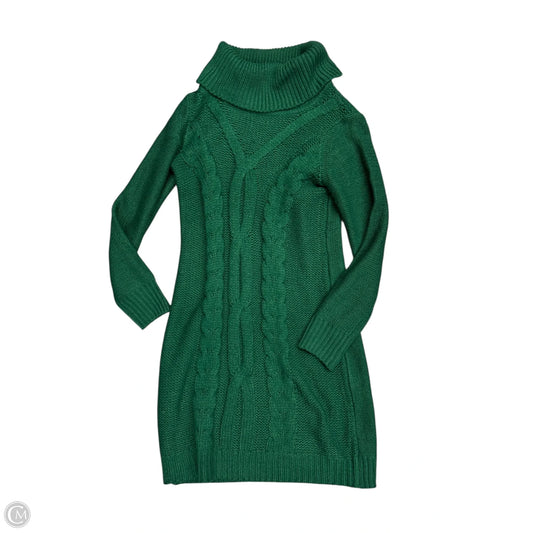 Dress Sweater By Nina Leonard In Green, Size: 4