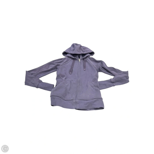 Athletic Jacket By Athleta In Purple, Size: Xxs