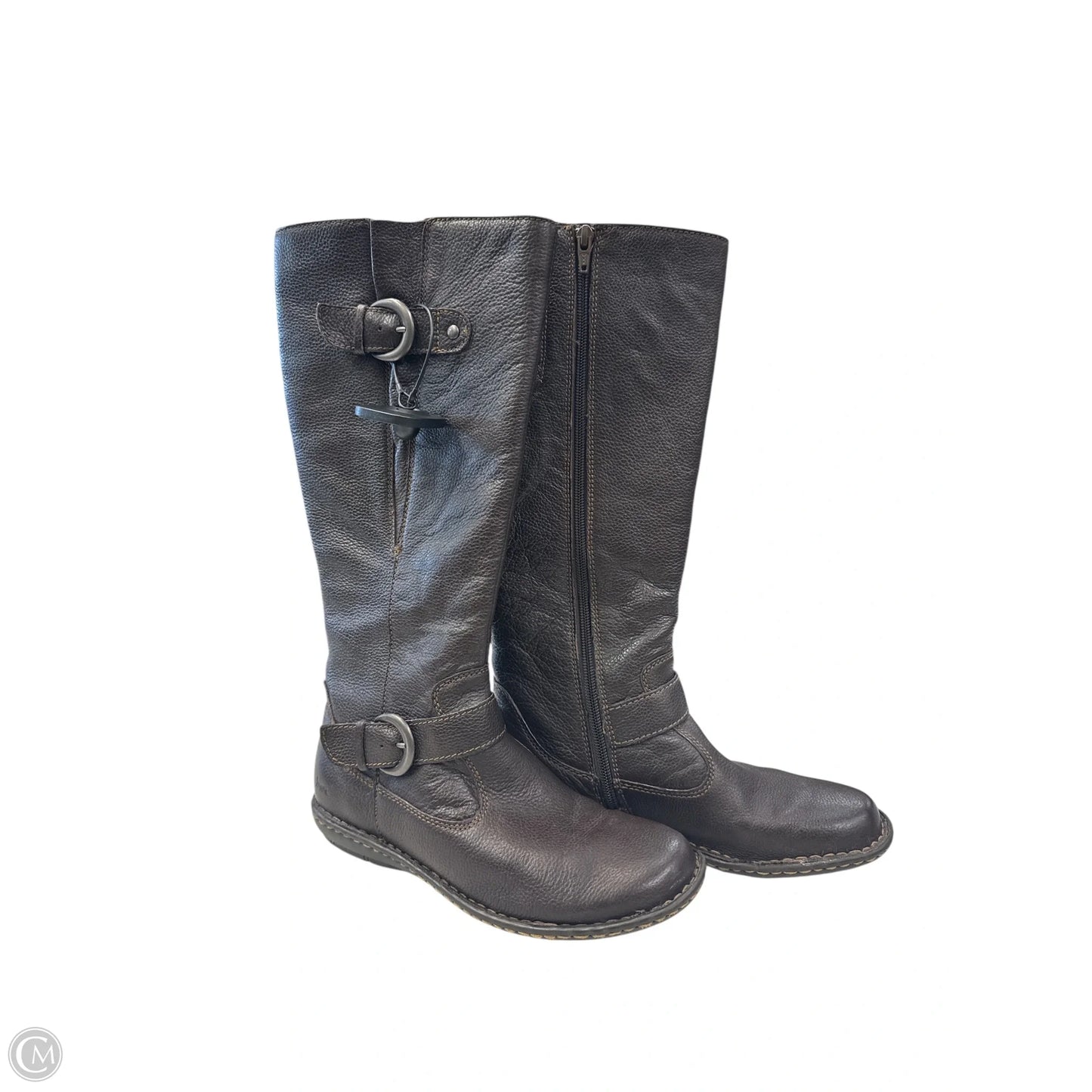 Boots Knee Flats By Boc In Brown, Size: 7