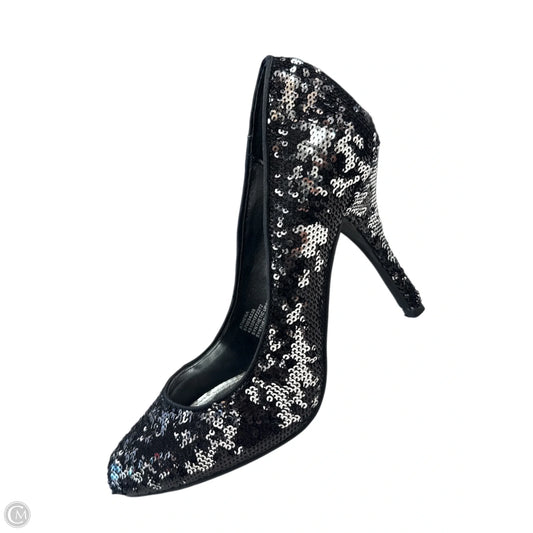 Shoes Heels Stiletto By White House Black Market In Black & Silver, Size: 7