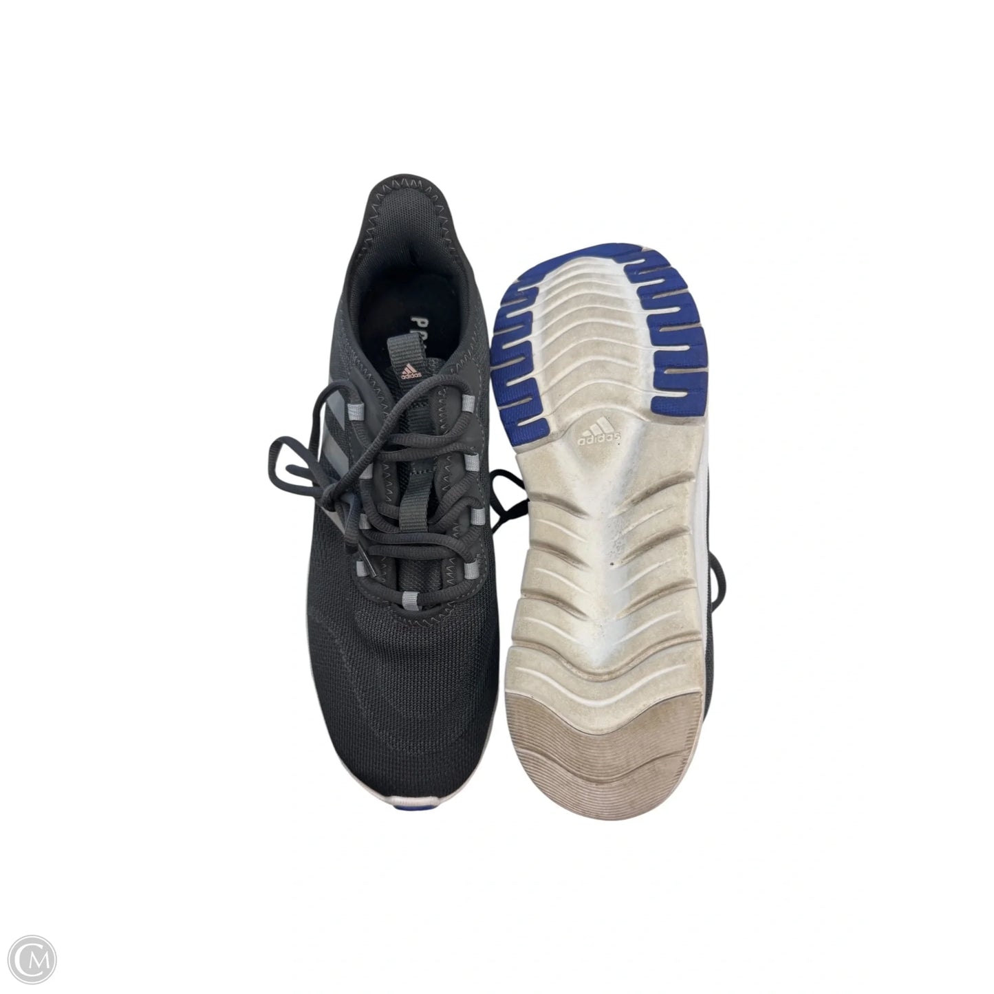 Shoes Athletic By Adidas In Grey, Size: 10