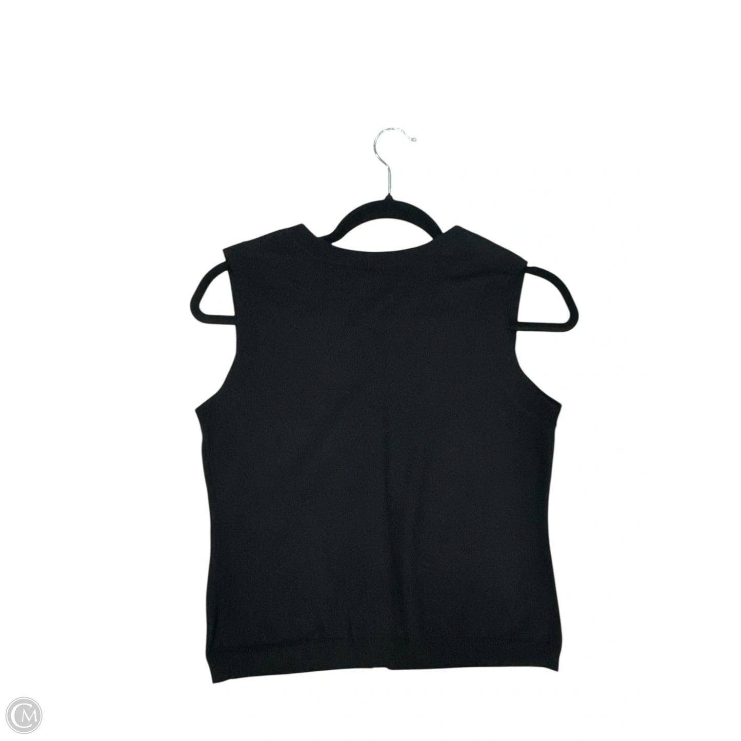 Vest Sweater By Loft In Black, Size: S