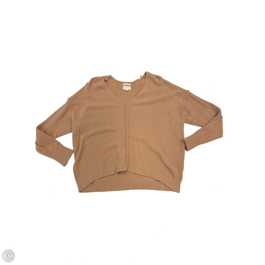 Sweater By Thread And Supply In Brown, Size: S