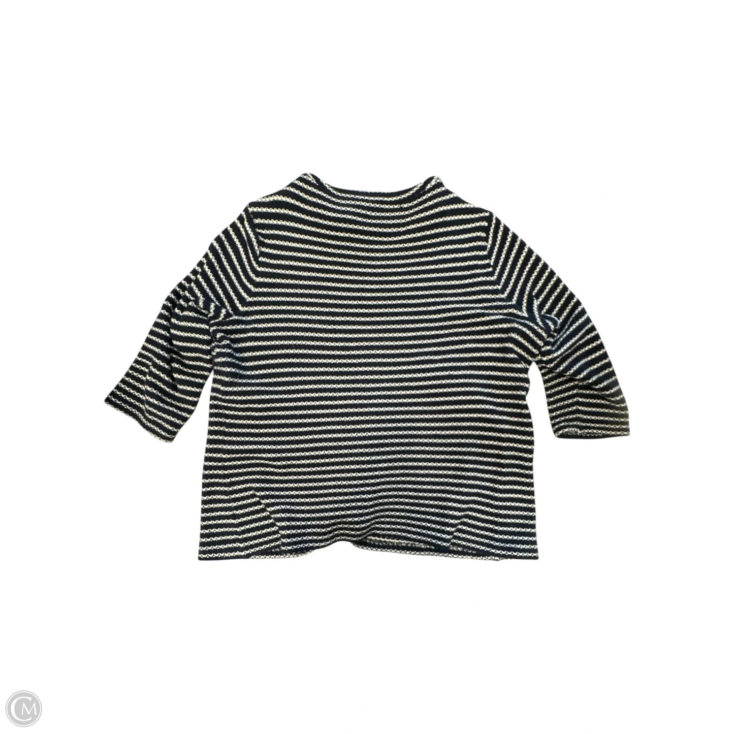 Sweater By Talbots In Striped Pattern, Size: 1x