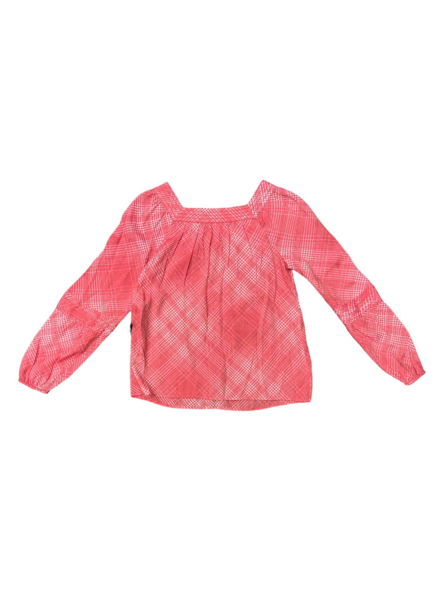 Pink Top Long Sleeve Clothes Mentor, Size Xs