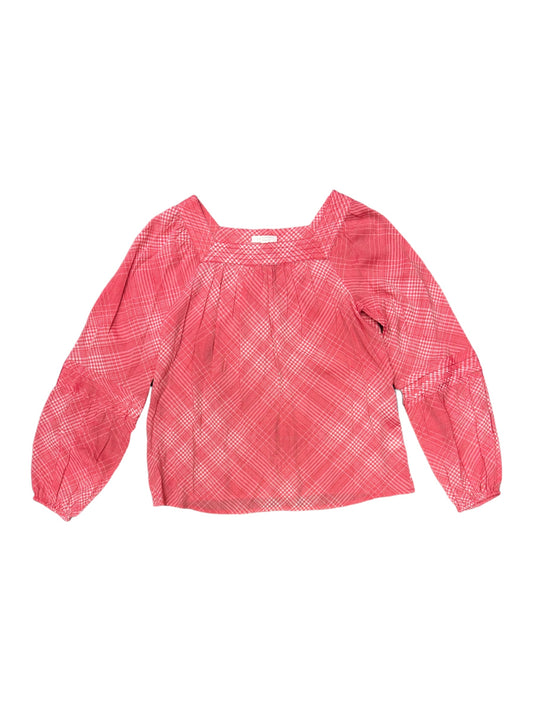 Pink Top Long Sleeve Clothes Mentor, Size Xs