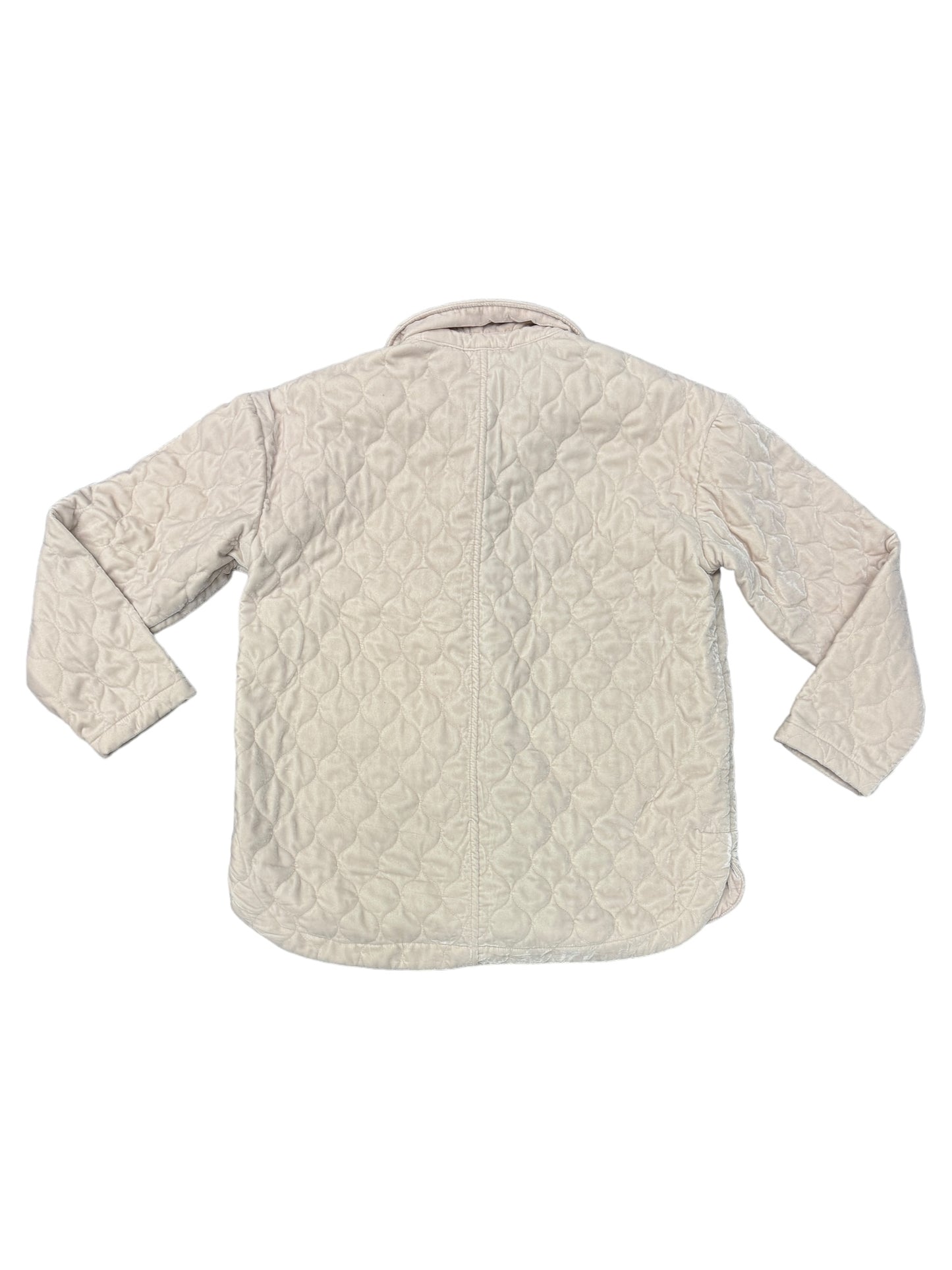 Cream Jacket Puffer & Quilted Knox Rose, Size L