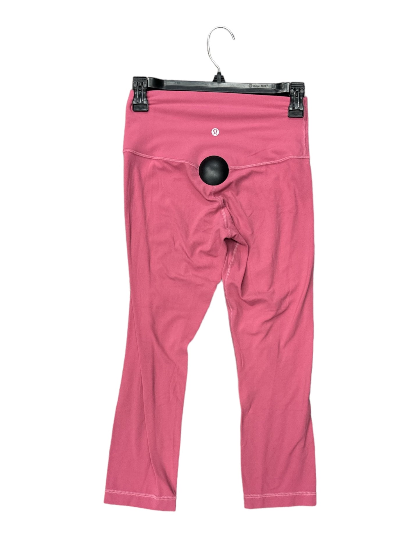 Athletic Leggings Capris By Lululemon In Pink, Size: S