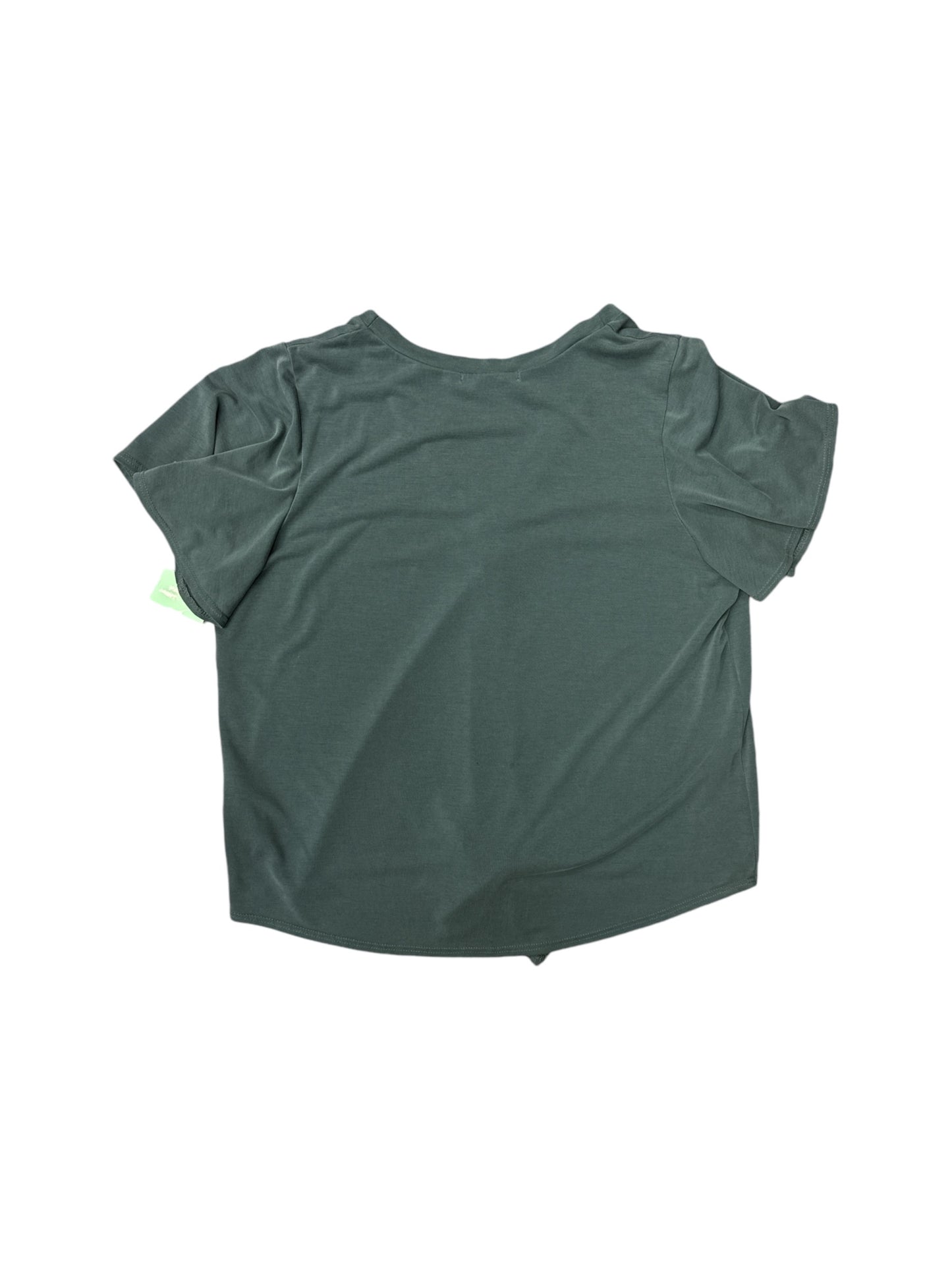 Top Short Sleeve By Green Envelope In Green, Size: L