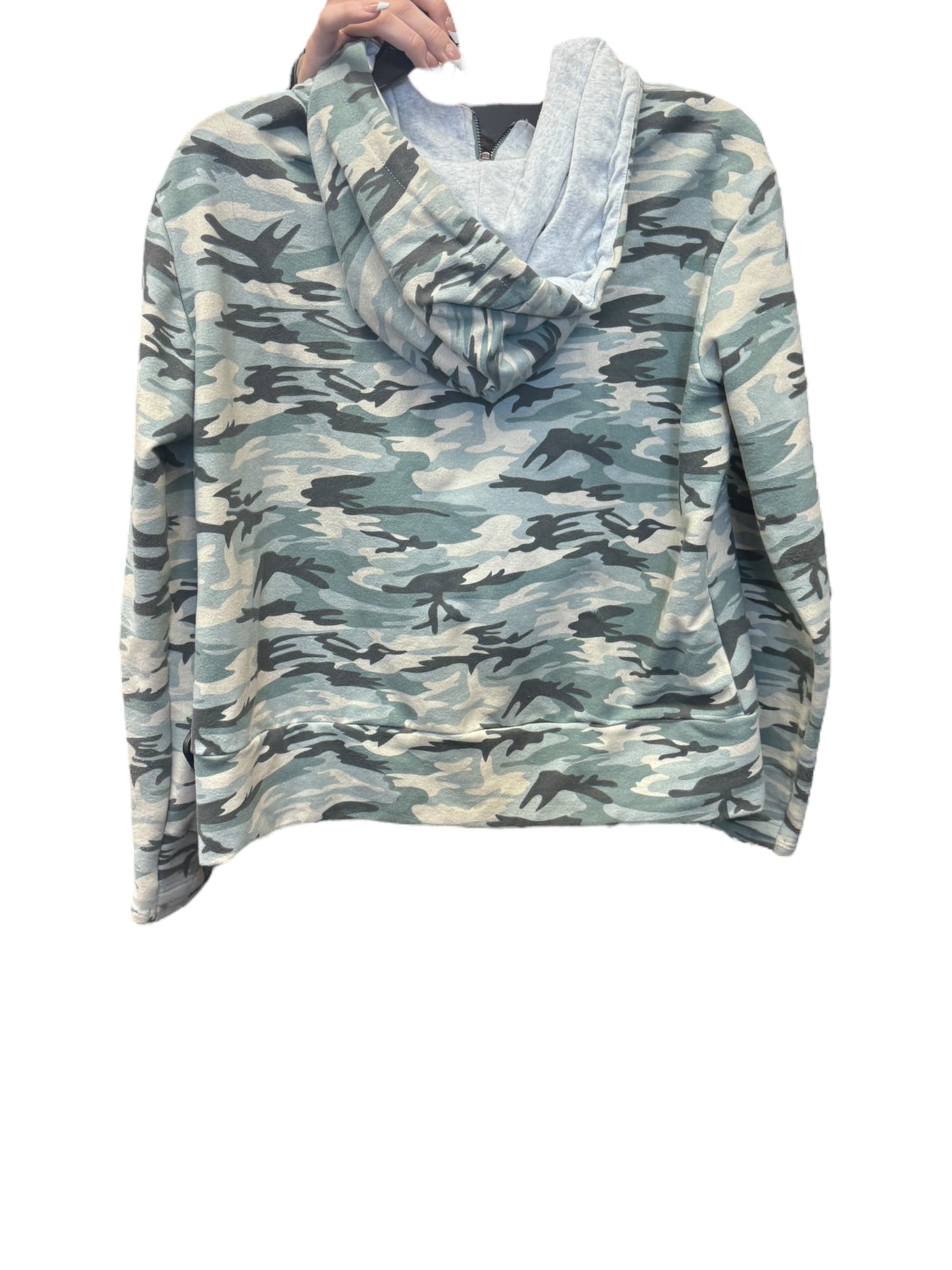 Sweatshirt Hoodie By Cmc In Camouflage Print, Size: Xl