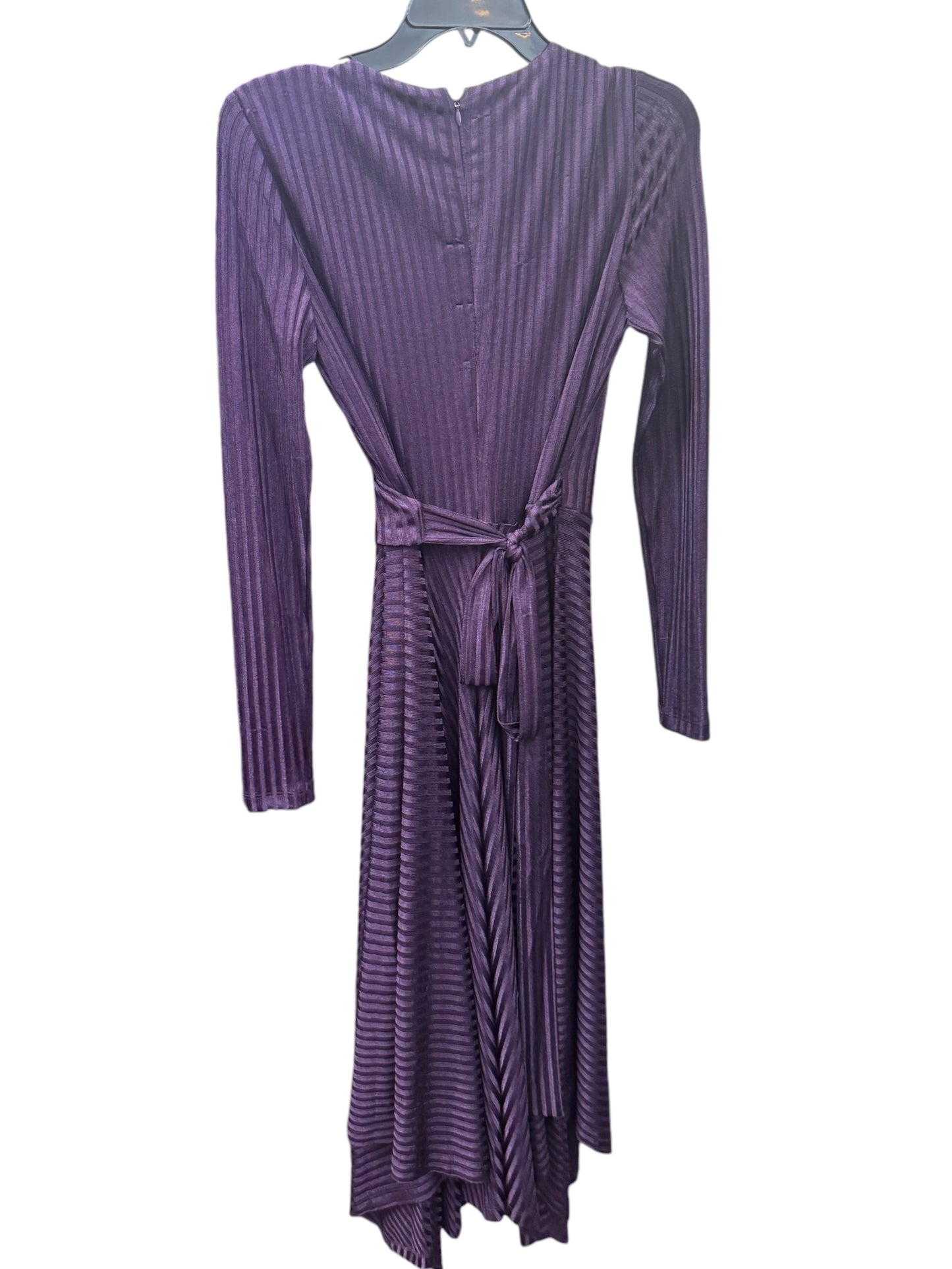 Dress Party Midi By Dkny In Purple, Size: 4