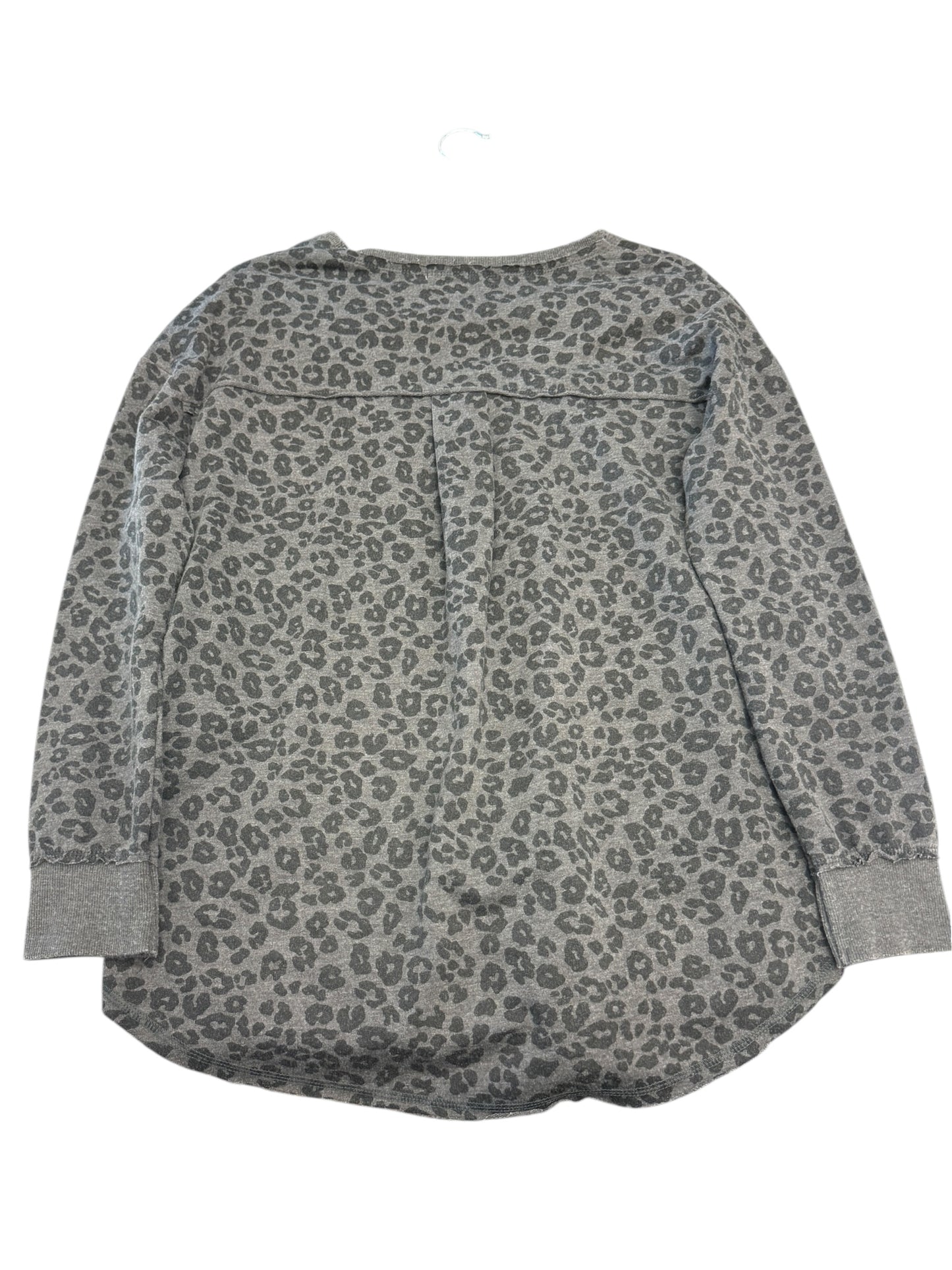 Top Long Sleeve By Z Supply In Grey, Size: Xs