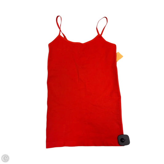 Tank Top By Clothes Mentor In Orange, Size: S