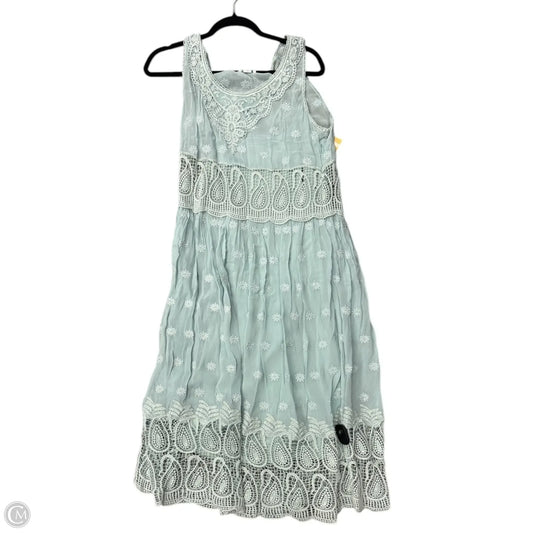 Dress Party Long By Sundance In Teal, Size: 12