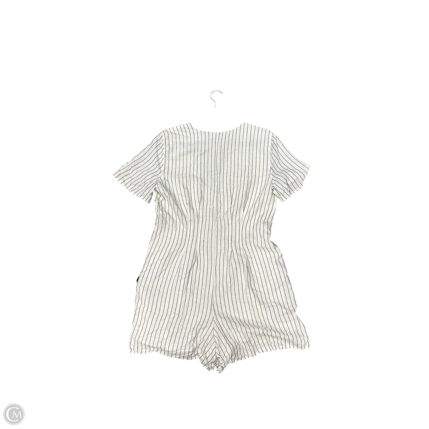 Romper By Bcbg In Striped Pattern, Size: 10