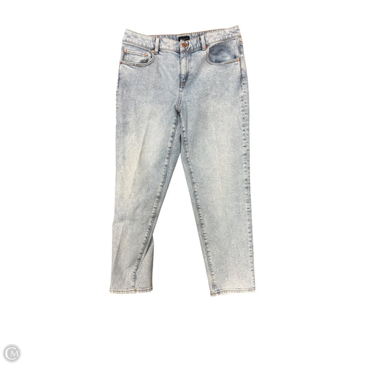 Jeans Straight By Talbots In Blue Denim, Size: 10