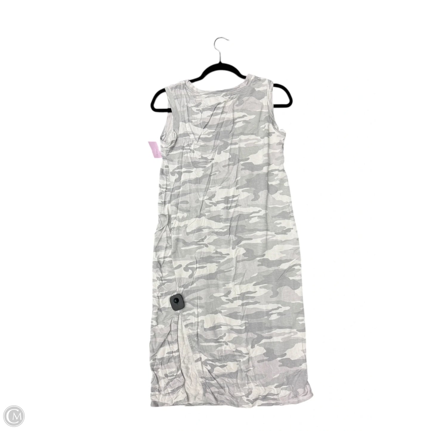 Dress Casual Midi By Hilary Radley In Grey, Size: 4