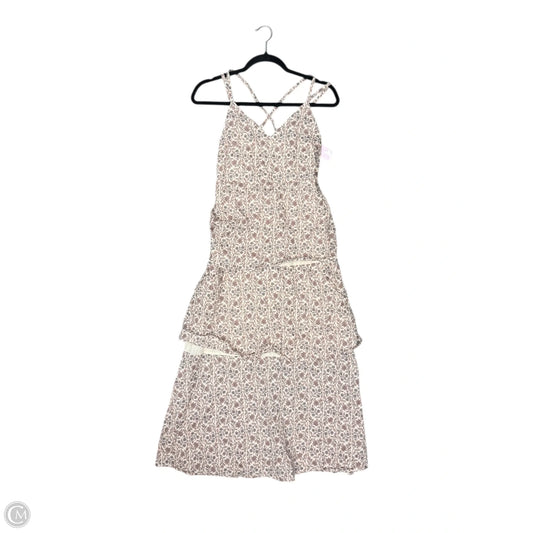 Dress Casual Maxi By Banana Republic In Pink, Size: 0
