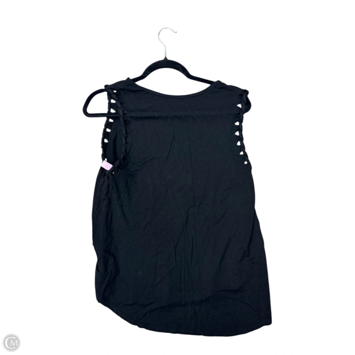 Top Sleeveless By Peyton Jensen In Black, Size: L