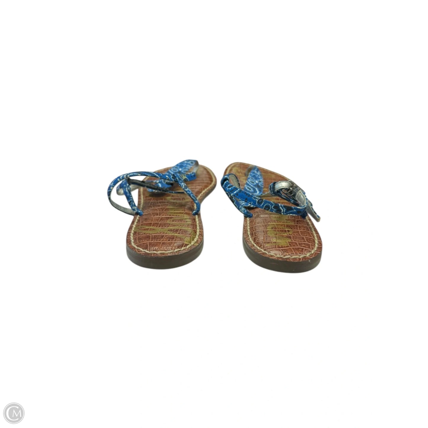 Sandals Flats By Sam Edelman In Blue, Size: 8.5